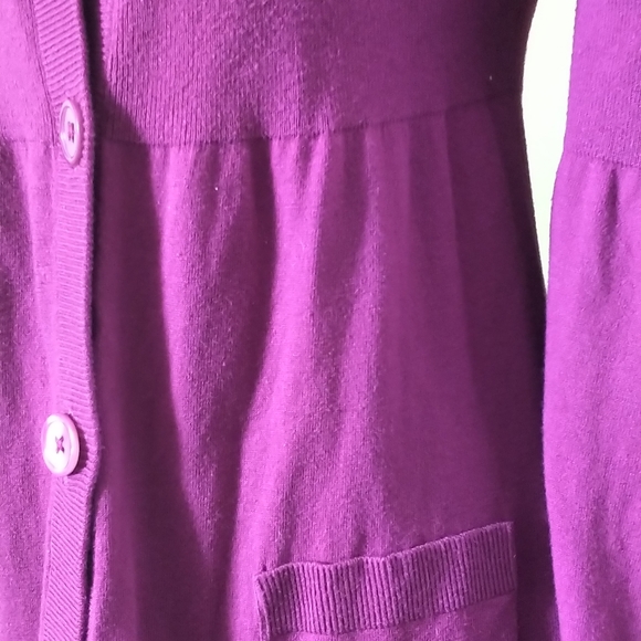 Three-quarter-length 3-button cardigan - Picture 3 of 6